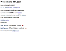 Tablet Screenshot of hth.com